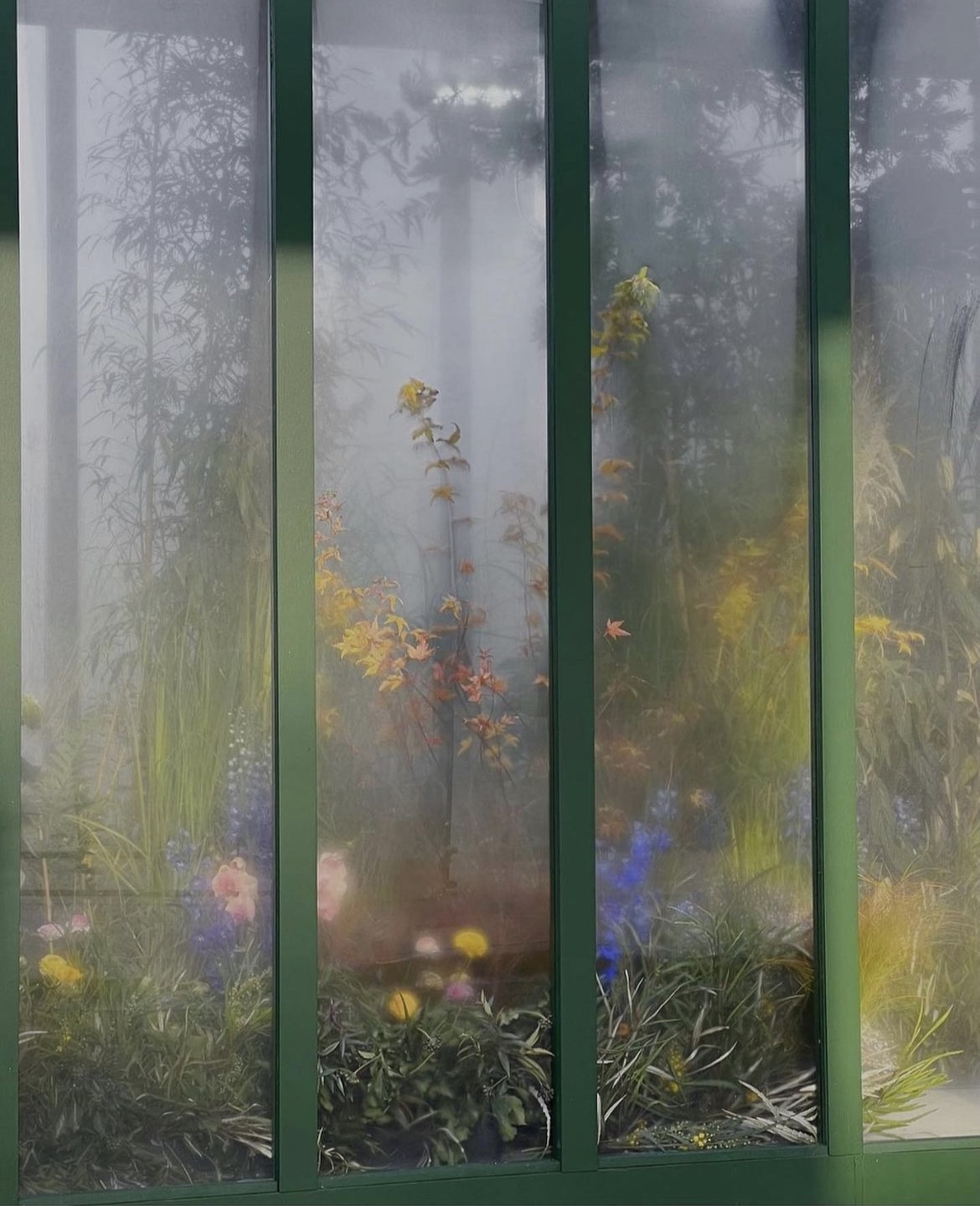 La serre dans le jardin du Palais-Royal