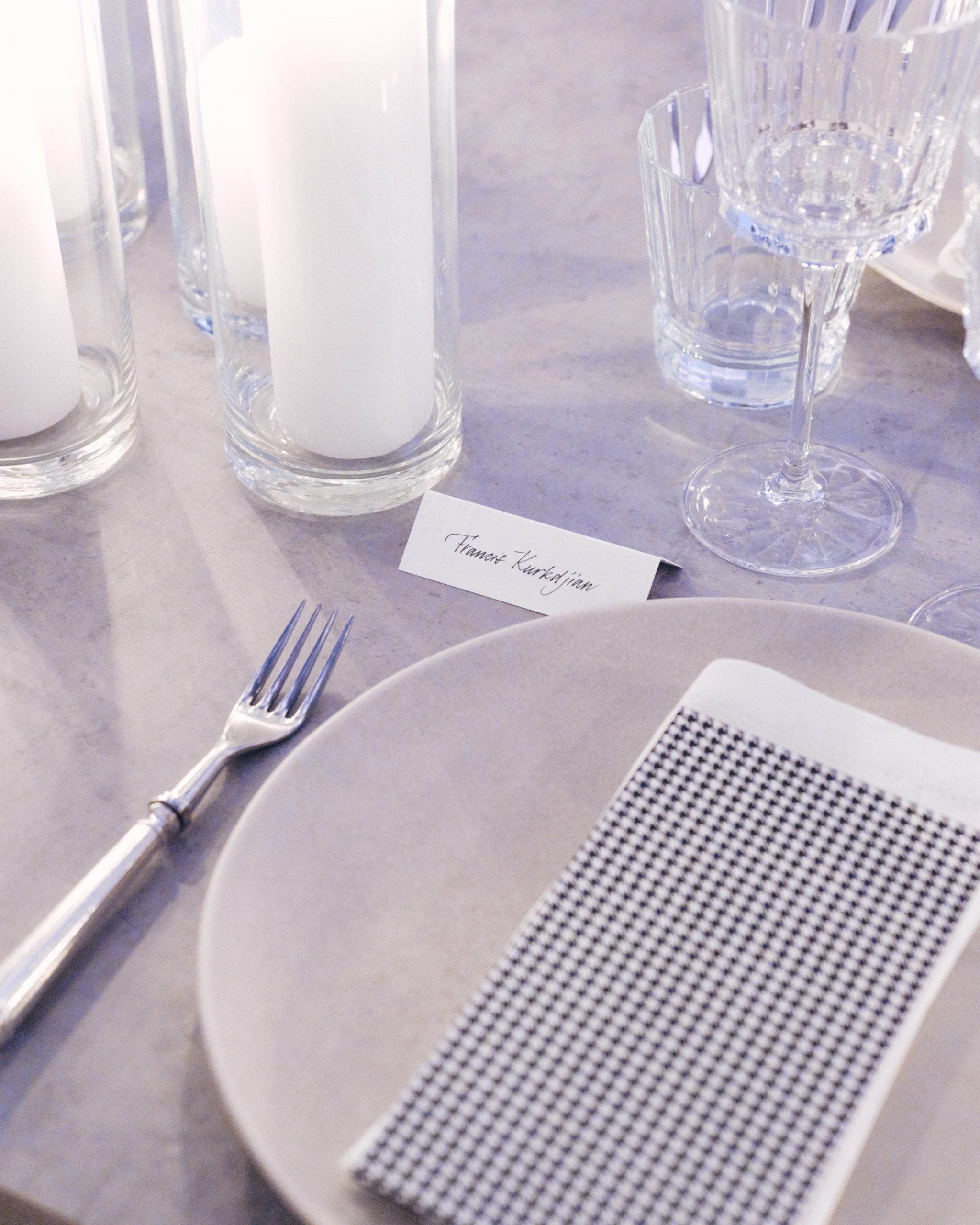 Le dîner “New Look”